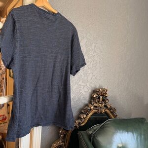 Men's Navy blue & copper knit T-Shirt BOGO free ANY closet of equal/less value
